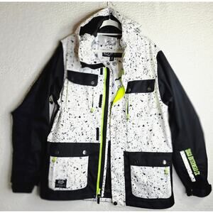 Saga Outerwear SzM M's Ski SnowboardingHooded Outdoor Activity Jacket WarmUnique